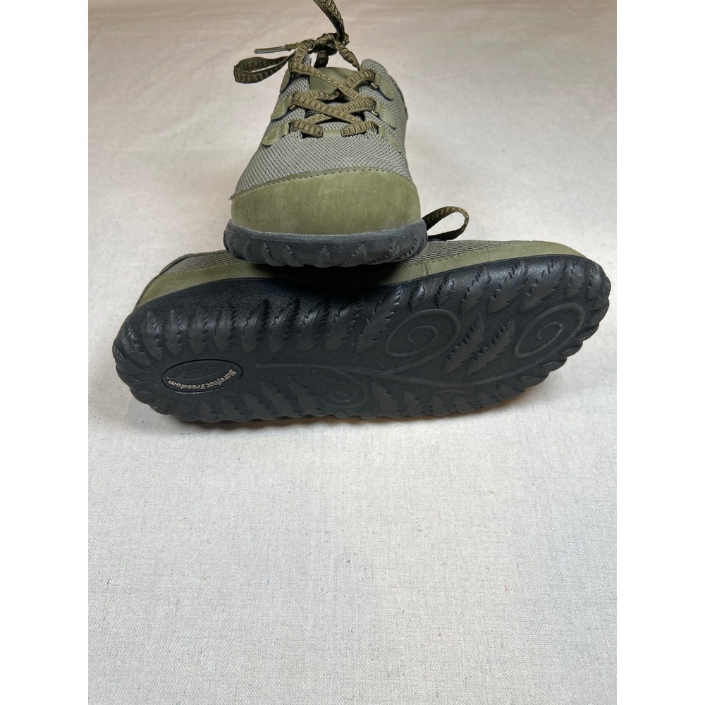 Barefoot Freedom by Drew Shine Olive Mesh Green Walking Shoes 11WW Women's - Picture 5 of 8